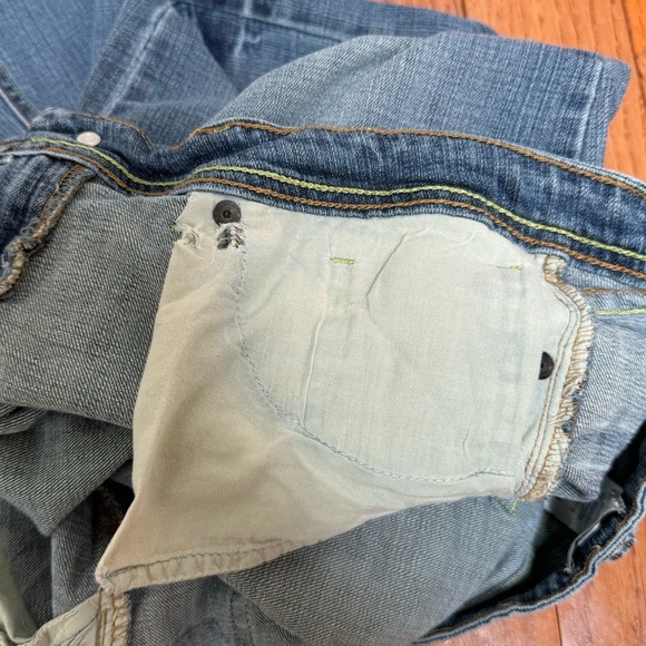 Cache Y2K Embellished Jeans Light Wash Size 4 - Picture 9 of 13